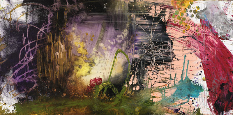 abstract art mixed media by keck