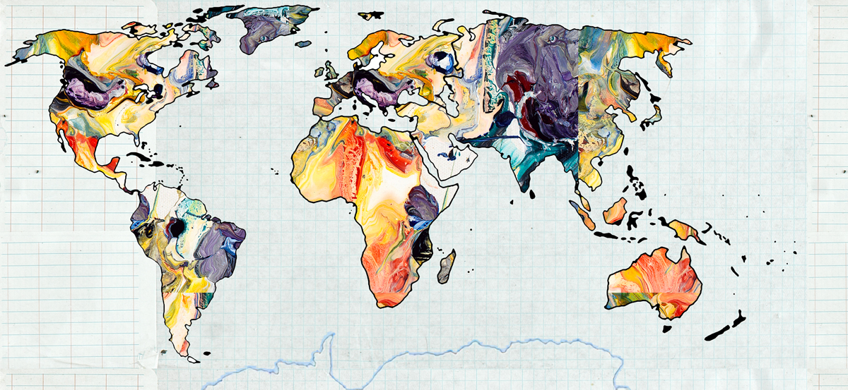high quality world map