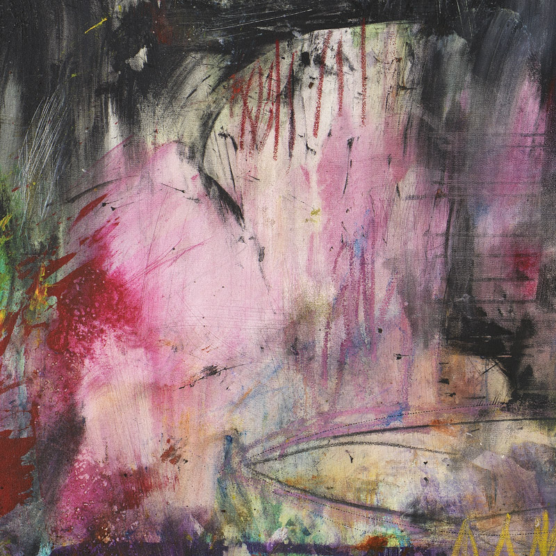 abstract art painting by keck
